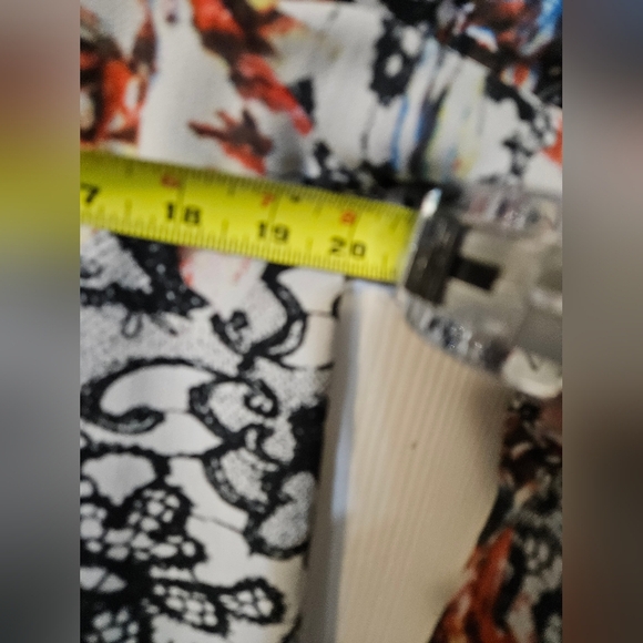 ALBERTO MAKALI MULTI-COLOR FLORAL DESIGN EMBELLISHED BLOUSE - Picture 7 of 7